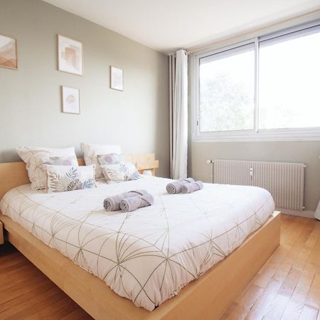 Appartement Spacieux Avec Balcon Bourg-en-Bresse Luaran gambar